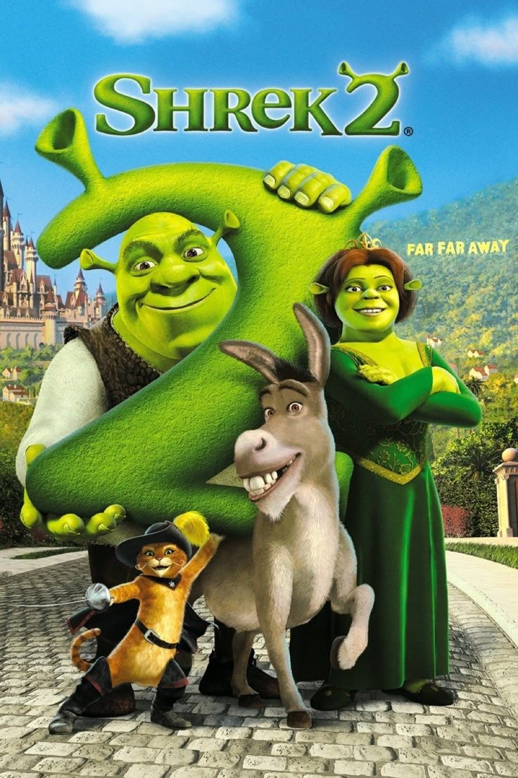 Shrek 2 Movie Poster